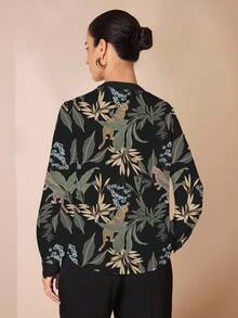 Glamance Joyce Ellen Women's Elegant V-Neck Long Sleeve Blouse, Office Wear Top For Autumn Women Blouses Women S Blouses For Summer