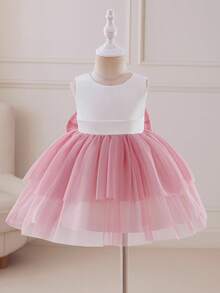 Glamorique Kids New Baby Girls Party Dress, Suitable For Party, Daily Outing, Spring/Autumn/Winter, Formal Dress