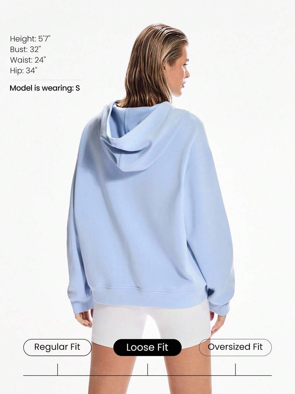 Modal Ultra-Soft Warm Smooth Loose Fit Hoodie Sweatshirt Daily Casual Wear Fall Winter