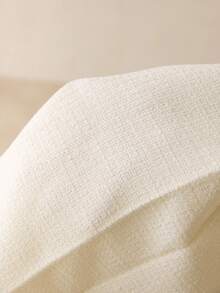 Tween Girl 优雅时尚高贵圆领长袖短款粗花呢夹克搭配圆领无袖高腰短裙套装，适合秋冬季返校、毕业、正式场合、万圣节、圣诞节活动 - 米色 - 查看 7