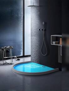 1 件适用于淋浴底座和浴室门的防水密封条 | 防滑门槛密封 | 卫生间地板屏障 | 阻水过渡条 | 3 种尺寸：1M（39.37 英寸）、2M（78.74 英寸）、3M（118.11 英寸）长度 - 彩色 - 查看 16