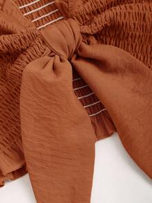 Sweetra 2pcs Solid Color Cropped Camisole Top And Elastic Waist Shorts Set, Slim-Fit