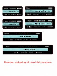 12-60pcs/Set Colorful Ballpoint Pens, 1.0mm Point Neutral Art Bullet Journaling Pens Back To School,Room Decor , Ramadan Decor, Home Decor, Bathroom Decor