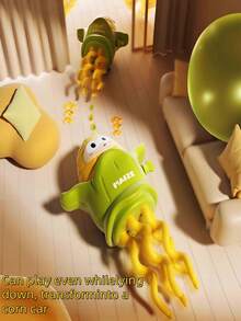 Zazumi 发条跳舞玉米玩具 - 有趣的机械爬行和移动动物玩具，成人新奇恶搞礼物，爆款解压玩具，桌面减压小玩意 - 彩色 - 查看 7