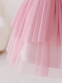Glamorique Kids New Baby Girls Party Dress, Suitable For Party, Daily Outing, Spring/Autumn/Winter, Formal Dress