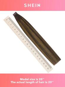20PCS Straight Tape In Human Hair Extensions 100% Real Remy Human Hair 14-24inches Natural High Quality 50G/Pack For Salon Silky Seamless Invisible PU Tape In Hair Extensions - S1/2/5 - View 11