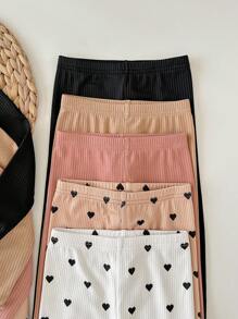 SHEIN 10pcs Babygirl Polka Dot Print Long Sleeve T-Shirt Set, Cute & Versatile, Autumn/Winter Fall