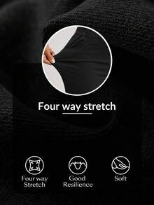 Flexra Women's Slimming Solid Color Straight Loose Fit Versatile Jeans