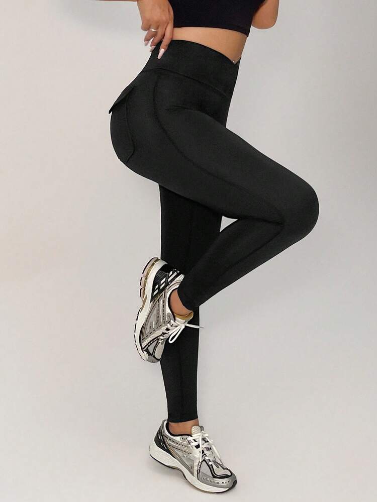 Women's Pleated Pocket Slim Fit Casual Pants