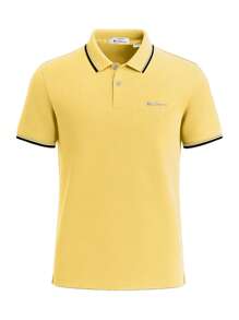 Ben Sherman Áo Polo Nam - Màu vàng - Xem 4