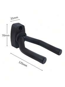 1PC/2PCS Universal Guitar Wall Hanger – Adjustable Hook For Electric/Acoustic Guitar, Bass, Ukulele, Violin, Erhu | Space-Saving Durable Mount, Home/Studio Storage, Protective Instrument Holder (Gift For Musicians, Birthday, Graduation) - Multicolor - View 10