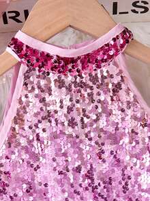 全新设计独特露背时尚长裙，适合年轻女孩，春秋季 - 彩色 - 查看 4