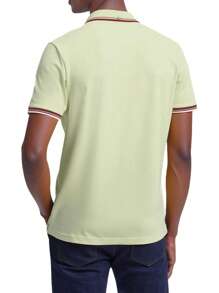 Men Polo Shirts - Lime Green - View 2