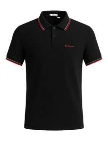 Ben Sherman Men Polo Shirts - Black - View 4