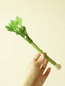 PETSIN 1 件木制猫薄荷玩具，葱、欧芹、胡萝卜猫玩具，仿真蔬菜耐咬自娱自乐，磨牙猫，宠物玩具