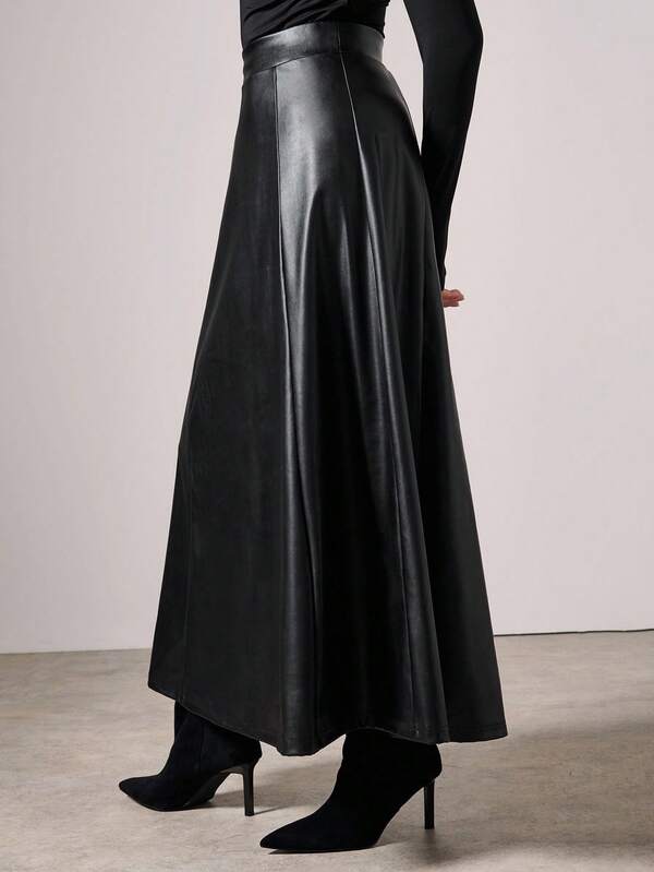 COSMINA Saia Longa E Elegante Feminina, Outono/Inverno