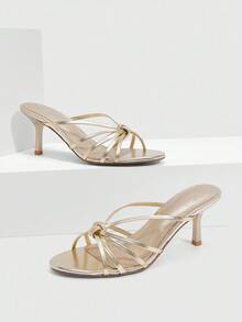 CUCCOO SZL Cuccoo Damen modische und elegante High Heel Sandalen, Sommer