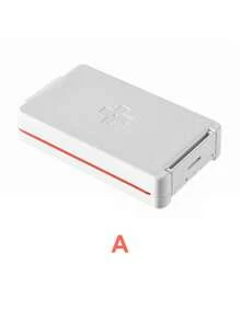 Madebyblanc 1pc/2pcs（A-红色）和（B-绿色）药盒-便携式药物分配器和储存盒，迷你每日三餐便携式密封药片和胶囊分类盒 - 彩色 - 查看 6