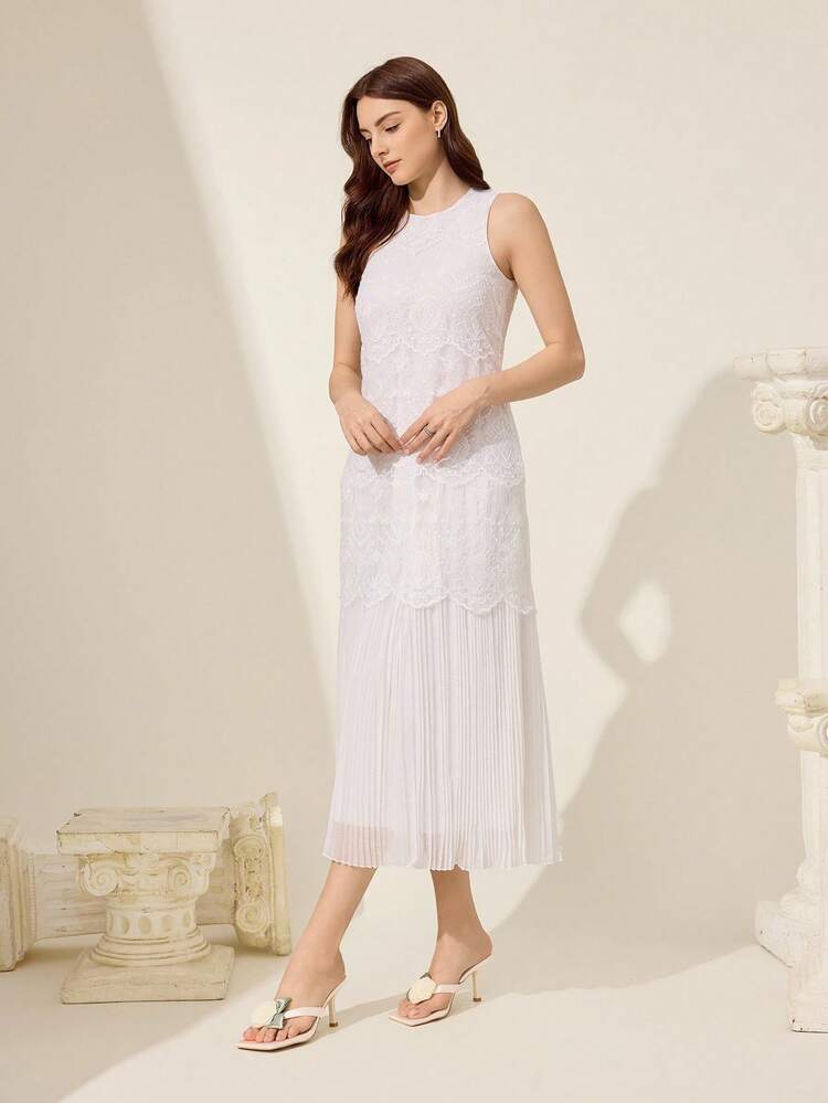 CUCCOO CHICEST Women's Rose Flower Decor Strap Square Toe Stiletto Mid Heel Sandals, Elegant Sweet Romantic Vintage Style, White Satin Bridal Wedding Guest Party Dress Shoes, Suitable For Spring/Summer