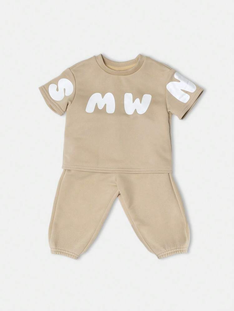 SMWN Logo Sweatshirt With Matching Jogger Pants