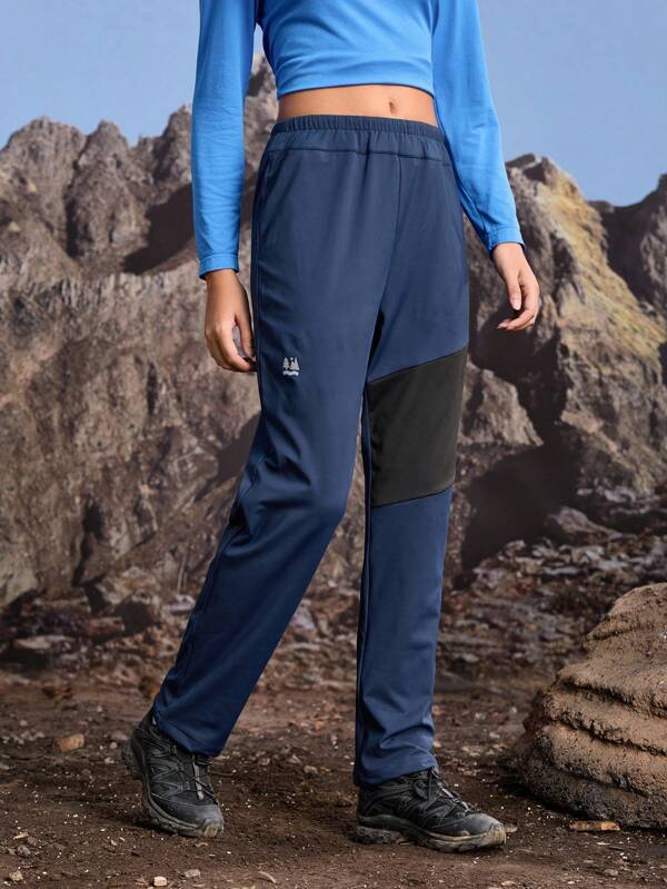 In My Nature 女式撞色拼布休闲户外裤