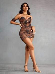 CUCCOO SZL Champagne Metallic Buckle Ankle Strap Sexy Square Toe Stiletto High Heel Sandals, Fashion For Commute, Date, Party, Holiday, Wedding