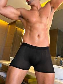 DrisQ Tanga sexy para hombre, ropa interior tipo tanga con tirantes transparentes, tanga para hombre, suspensorio para hombre