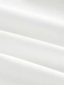 Maija Kids Maija Kids 年轻女孩休闲可爱白色刺绣泡泡袖宽松上衣，适合春秋季 - 白色 - 查看 5