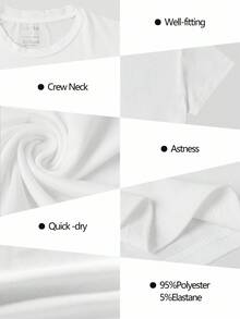 Glissea Bộ đồ mặc nhà đơn giản, tối giản, họa tiết hoa và cây mận thường ngày dành cho nữ, cổ tròn, tay ngắn - trắng - Xem 4