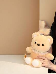 POKOJA LAND 1PC Running Bear Plush Toy Animated Walking Animal Doll Fluffy Stuffed Moving Puppet Fun Interactive Pet Companion For Kids Adults Home Decor - Multicolor - View 5