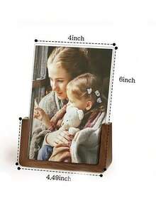 1SET Solid Wood U-Shaped Photo Frame Office Desktop Photo Wooden Table Photo - Multiple Styles - View 5