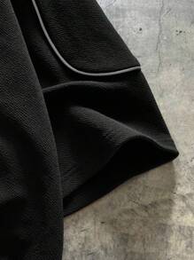 AXEPEAK 男士针织休闲日常宽松短袖T恤