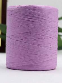 1 件拉菲草纱线手工钩编可折叠帽袋、波西米亚风海滩夏季草帽、DIY 手工编织线、时尚丝带绳、钩编渔夫帽、手工折叠拉菲草太阳帽、波西米亚风配饰 - 彩色 - 查看 13