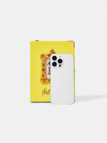 HARRY POTTER X SHEIN Book Shaped Foil Print Box Shoulder Bag - Yellow - View 4