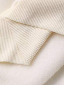 Dazy Plus V-Neck Graphic Print Color Block Ribbon Loose Sporty Casual Plus Size Women Sweatshirt, Spring/Autumn