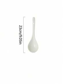 Cirelle 陶瓷浮雕法式奶油风格厨房碗和盘子，白色家用餐具套装，高审美价值，饭碗，蔬菜盘，盘子，筷子，洗碗机，微波炉适用|盘子，盘子套装，餐具套装，餐具 - 白色 - 查看 15