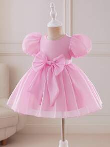 Glamorique Kids Baby Girl Flower Bridesmaid Dressbirthday Party, Wedding, Flower Girl ,Elegant,Birthday Dress,Suitable For Formal Occasions Fall Winter