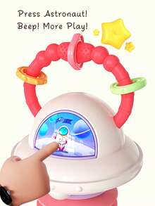 Zazumi Accordion Toy For Kids Educational Musical Instrument Sensory Learning Toy With Bumpy Texture Improves Grip Strength Enhances Focus Music Education For Toddlers Baby Early Development Interactive Play Parent-Child Bonding Gift - Multicolor - View 7