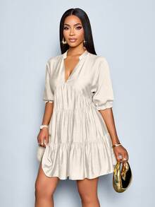 SOLERSUN 夏季服装 夏季服饰 演唱会服装 女士狂欢服装 节日度假服装 女士商务休闲沙滩装 女士度假服装 女士办公室服装 复古风 女士波西米亚风 - 杏色 - 查看 5