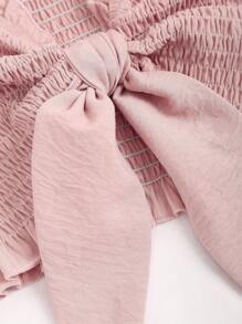 Sweetra 2 件套女士休闲纯色抹胸和长裤套装