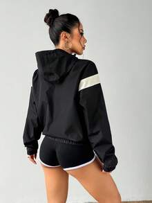 Exploreva Women Sports Jackets Winter Coats Winter Thermal Thick Warm Jackets, Winter Jacket Women's Casual & Outdoor Jacket Outdoor Hiking Jacket Women's Casual Jacket, Thermal Coats, Fall Winter Jacket, Thick Jacket KEEP WARM, Winter Coats Women Athleisure Jacket Black And Grey Jacket,Back To School