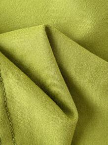 Sweetra 女士棕色花卉刺绣复古 Y2K 紧身舒适海滩度假泳衣套装、细肩带 V 领吊带背心和性感短裤 - 綠色 - 查看 7