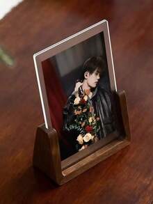 1SET Solid Wood U-Shaped Photo Frame Office Desktop Photo Wooden Table Photo - Multiple Styles - View 8