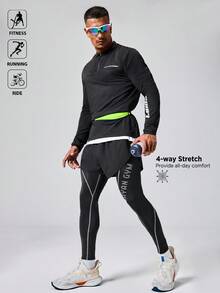 Manfinity Sport Polished Men's Quick-Dry Seamless Minimalist Casual Sports Shorts Glowmode Workout