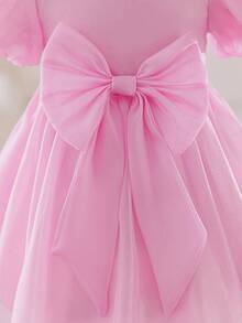 Glamorique Kids Baby Girl Flower Bridesmaid Dressbirthday Party, Wedding, Flower Girl ,Elegant,Birthday Dress,Suitable For Formal Occasions Fall Winter
