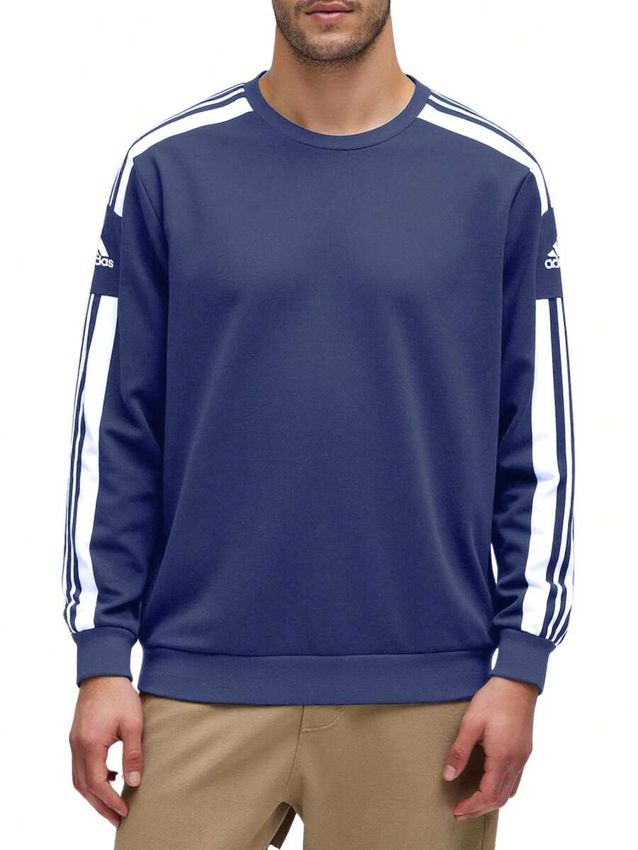 Adidas Men's Sports & Outdoor Hoodies Cozy Breathable Easy To Match Going Out Training Daily GT6639 - Navy - Ver 1