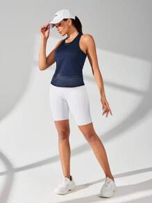 Easithlete 半拉链运动背心健身背心