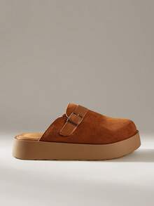 Solecia Einfache, lässige Alltagsschuhe für Frauen mit dicker Sohle - Braun - Übersicht 1