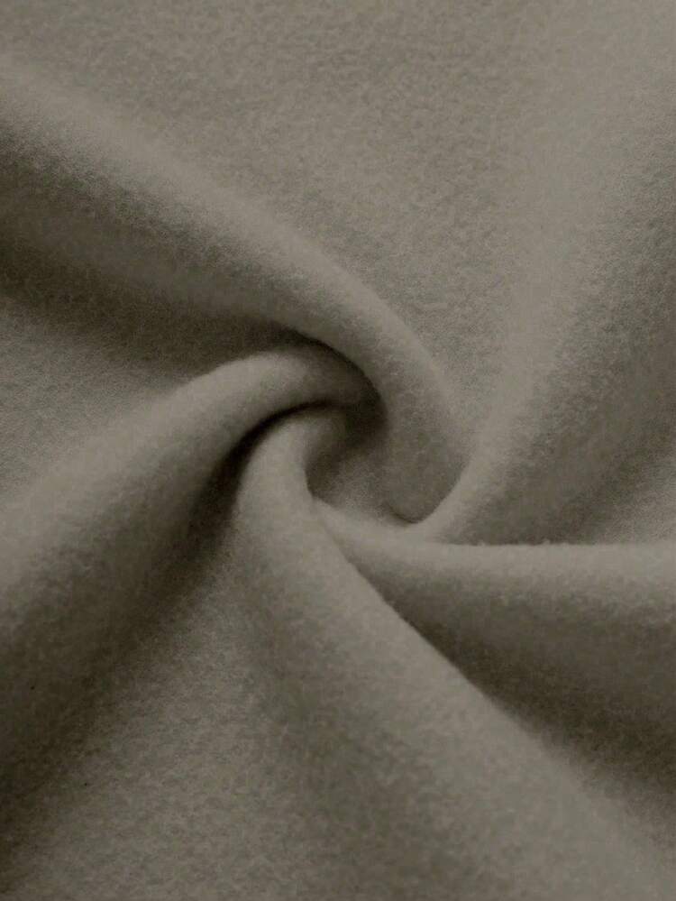 EMERY ROSE Sudadera de forro polar con estampado de montaña y letras para mujer de talla grande, "Innate Desire Travel 1893", manga larga, para graduación, maestros, regreso a la escuela, otoño - Marrón Mocha - Añade 4