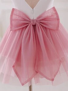 Glamorique Kids New Baby Girls Party Dress, Suitable For Party, Daily Outing, Spring/Autumn/Winter, Formal Dress